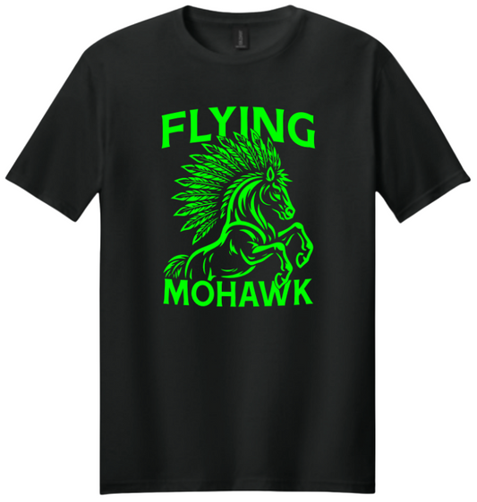 Flying Mohawk Short Sleeve Unisex T-Shirt